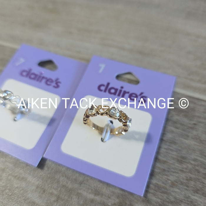 Claire's Rings (2) - Size 7