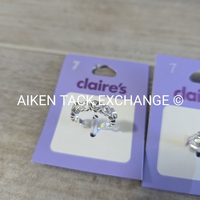 Claire's Rings (2) - Size 7