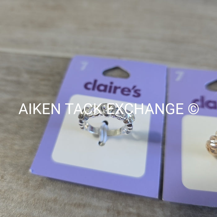 Claire's Rings (2) - Size 7