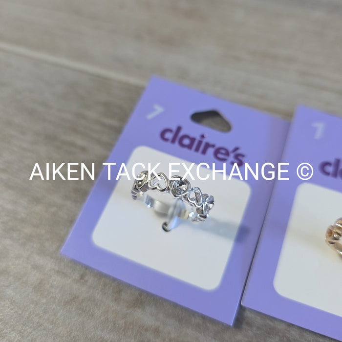 Claire's Rings (2) - Size 7