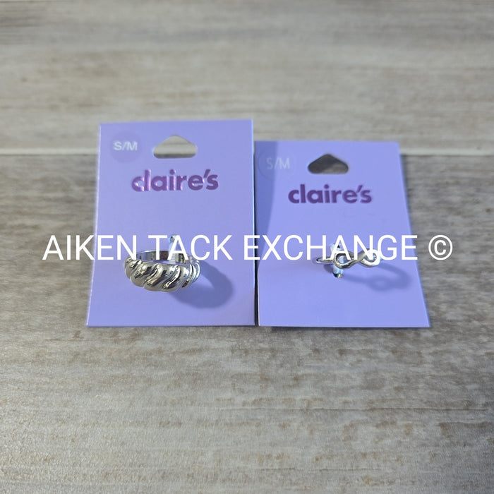 Claire's Rings (2) - Small/Medium