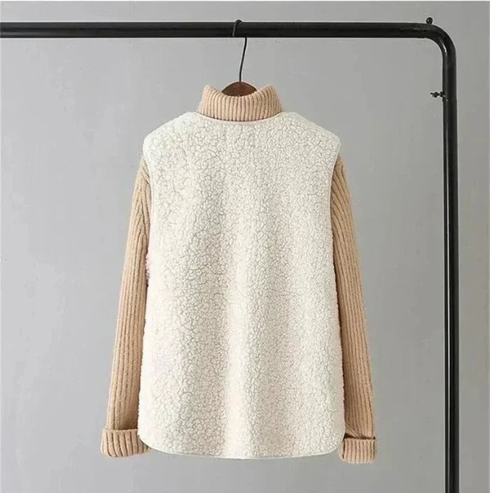 Clara | Women Button Front Vest Straight Fit Layering