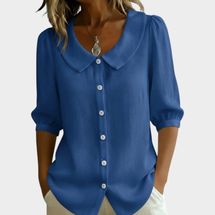 Classic Button Blouse