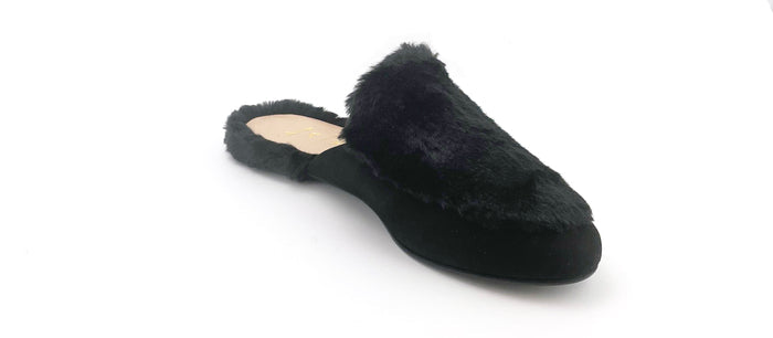 Comb Black Suede