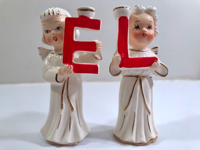 Commodore Heavenly Noel Angels Candle Holder