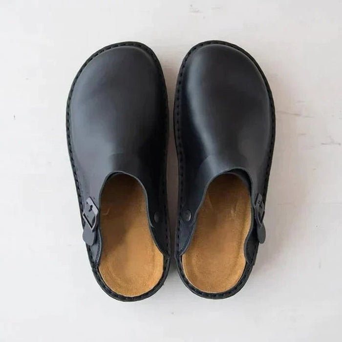 Constance | Women's Leather Clog Mules