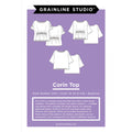 Corin Blouse / Shirt Pattern - 14-32 - Grainline Studio