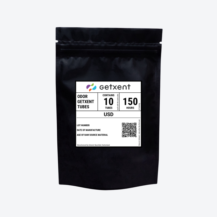 Currency - Odor Getxent tubes
