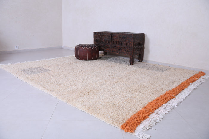 Custom Moroccan Beige rug - Moroccan Handmade Area rug - Wool rug - custom moroccan rugs