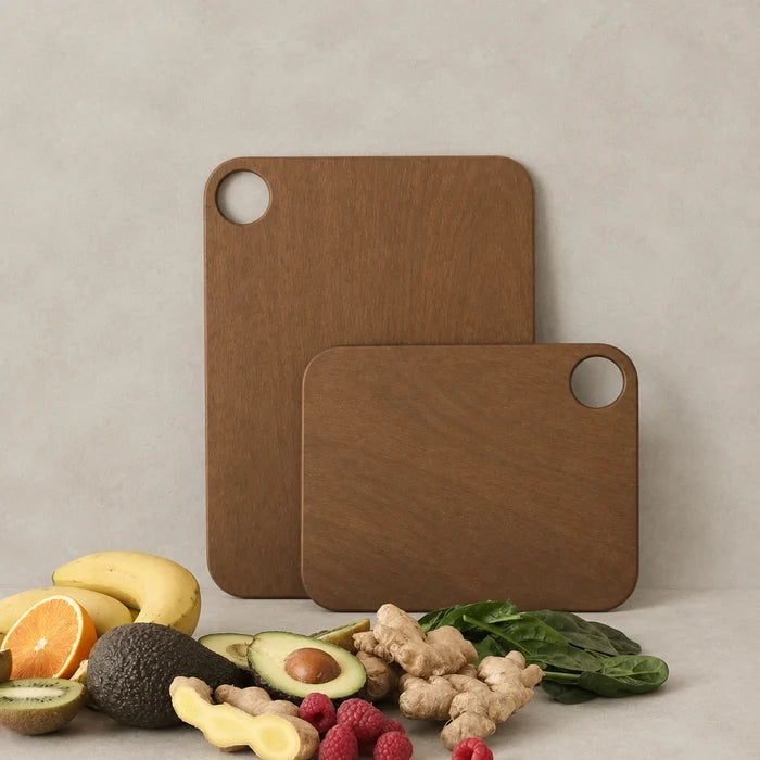 CUT-IT chopping board, small - brown