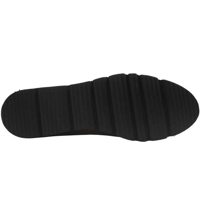 black rubber sole