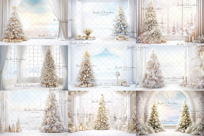 Digital Backdrops  Ai generated windows