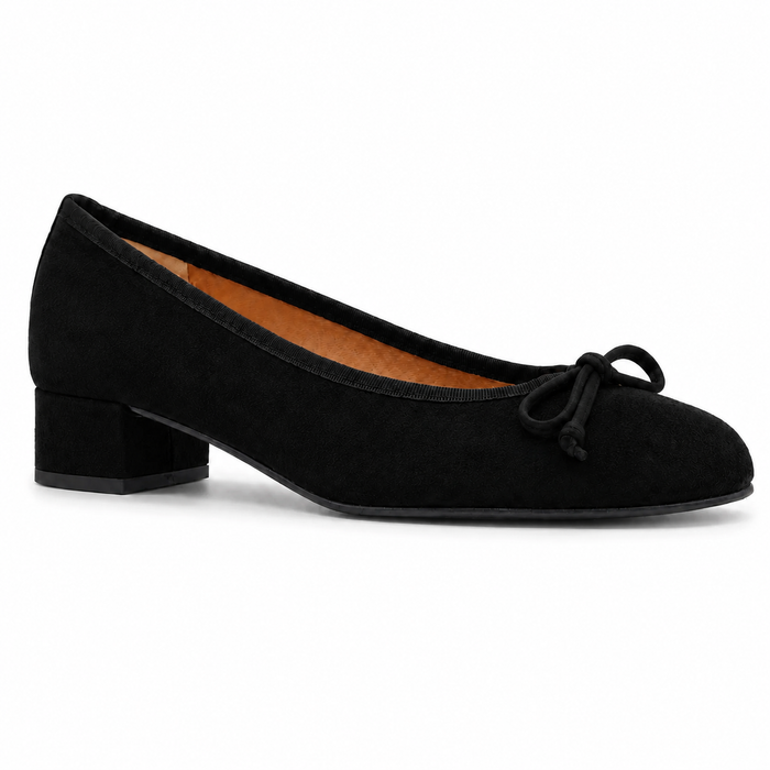 Elda Black Suede
