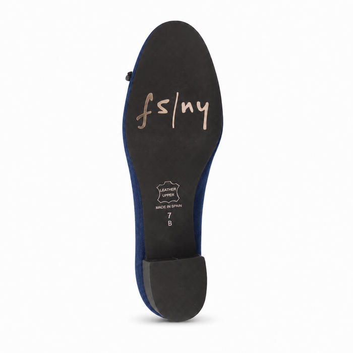 Elda Navy Suede