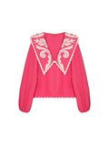 Emma Blouse - Punch Pink