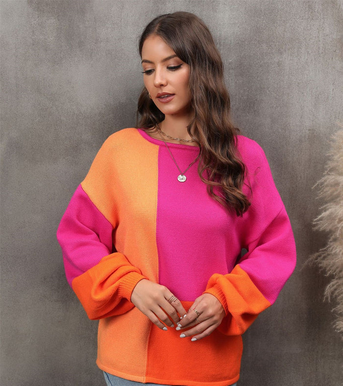 Fashion Knitted Loose Pullover