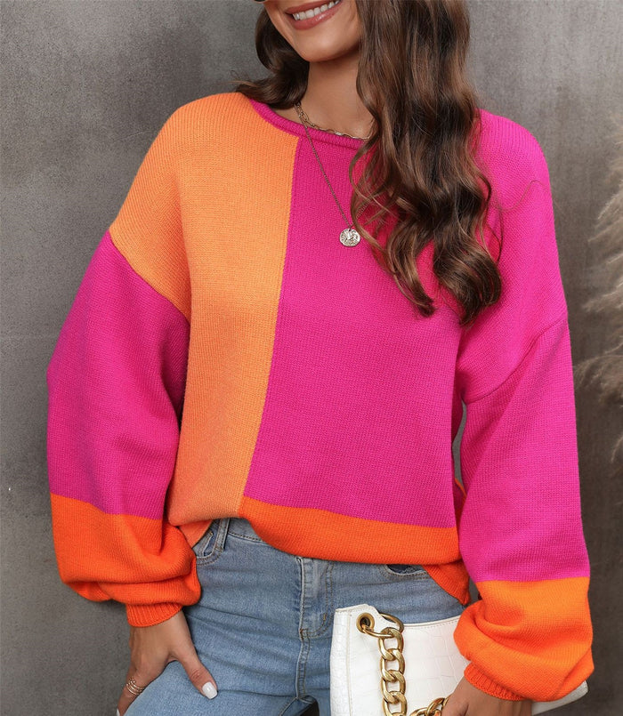 Fashion Knitted Loose Pullover