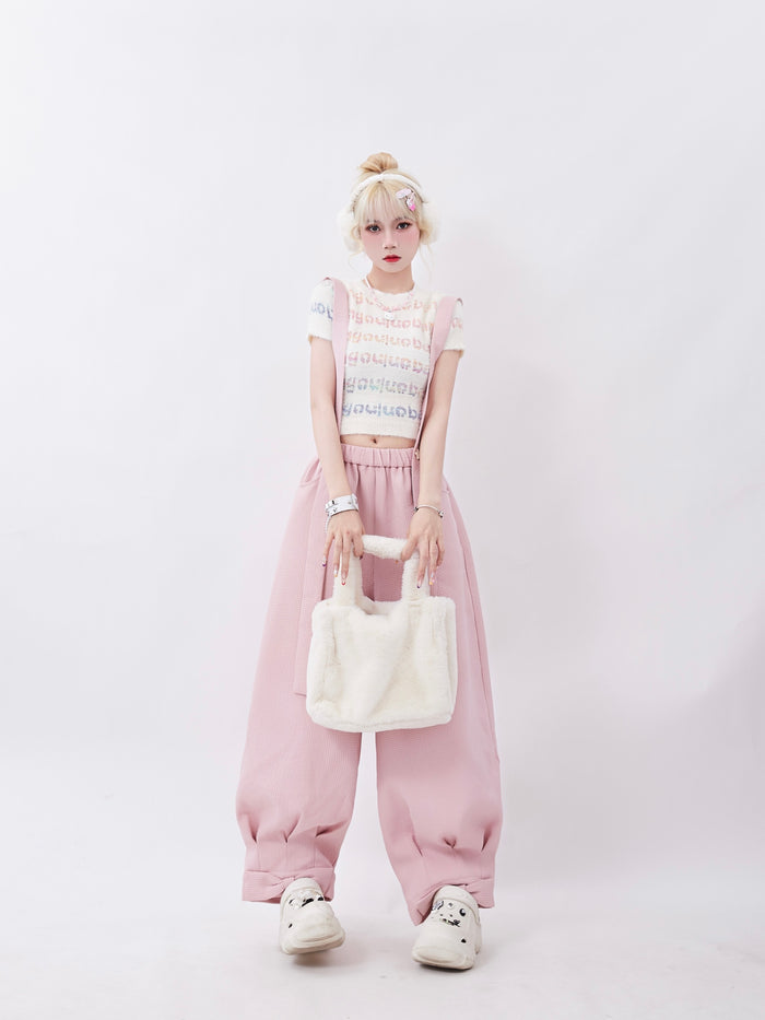 Female Summer Strap Pants