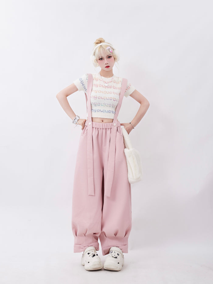Female Summer Strap Pants