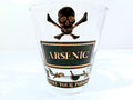Georges Briard Name Your Poison Double Old Fashion Single Glass - Arsenic