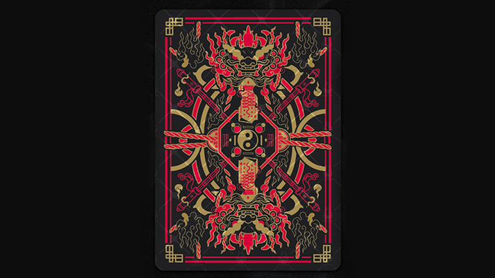 PlayingCardDecks.com-Geung Si Midnight Deluxe Playing Cards USPCC