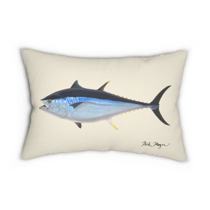 Giant Bluefin Tuna Throw Pillow Printify