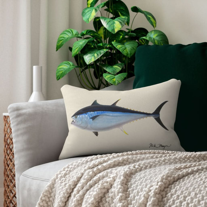 Giant Bluefin Tuna Throw Pillow Printify