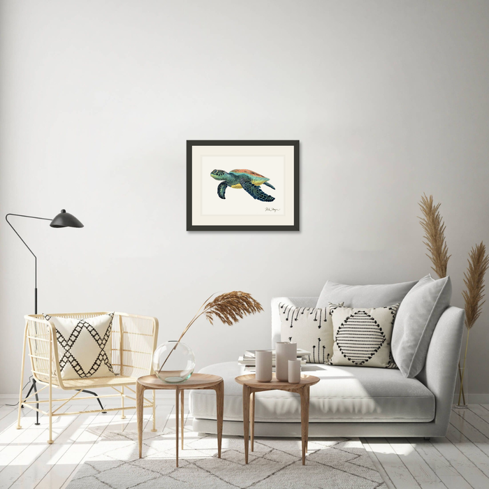 Green Sea Turtle II Limited Edition Print - NEW Nick Mayer