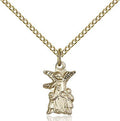 Guardian Angel medal 42532, Gold Filled