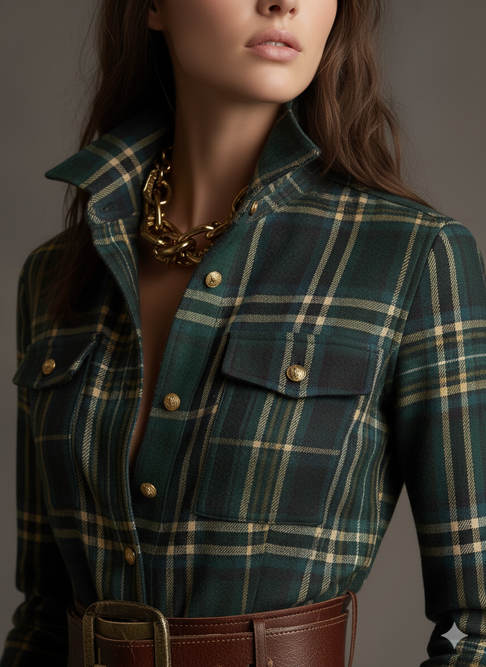Hadley | Women's Plaid Shirt Jacket