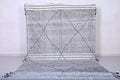 Custom Gray Moroccan rug - Handmade Berber area rug - Beni rug - Azilal rugs
