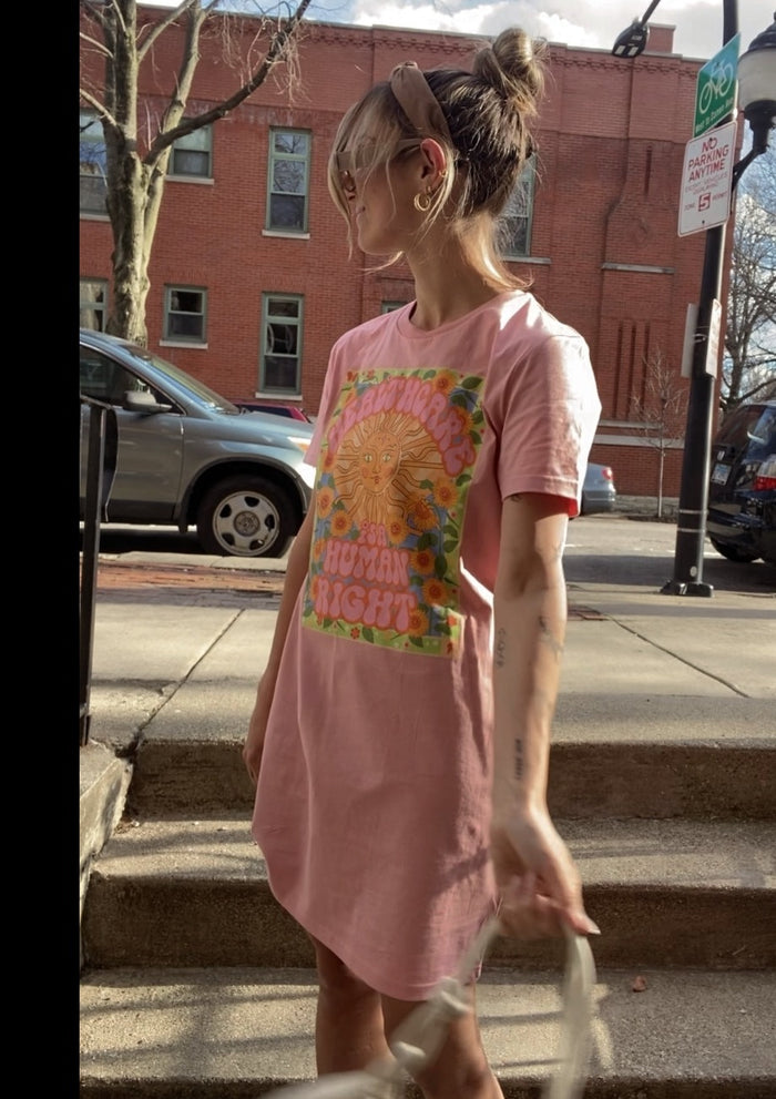 Healthcare is a Human Right Concert T-Shirt Dress