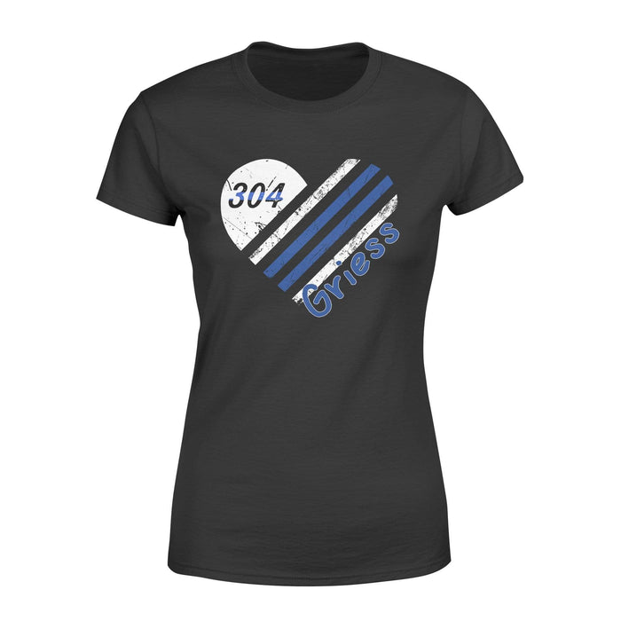 Apparel XS / Black Heart TBL Flag - Personalized Shirt - Standard Women's T-shirt - DSAPP