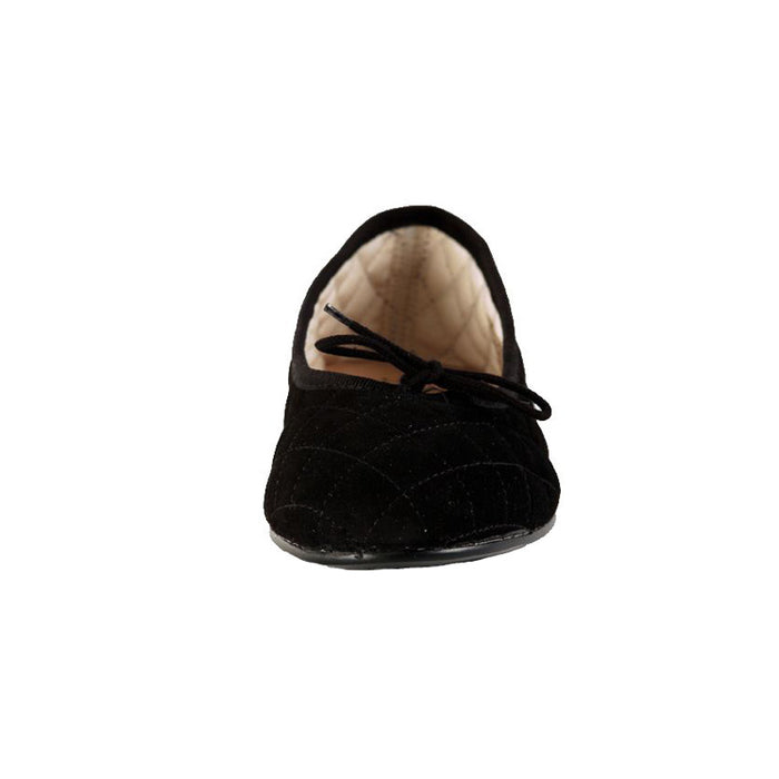 Helium Black Suede