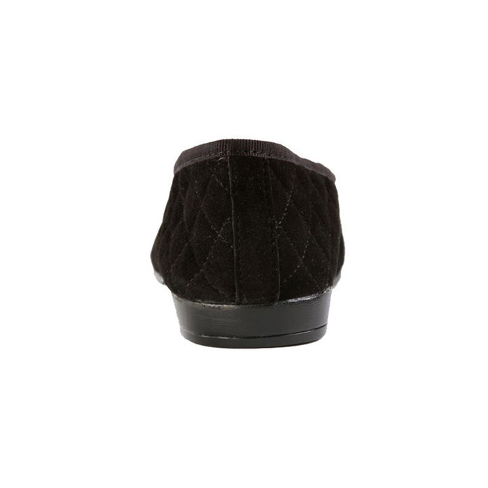 Helium Black Suede