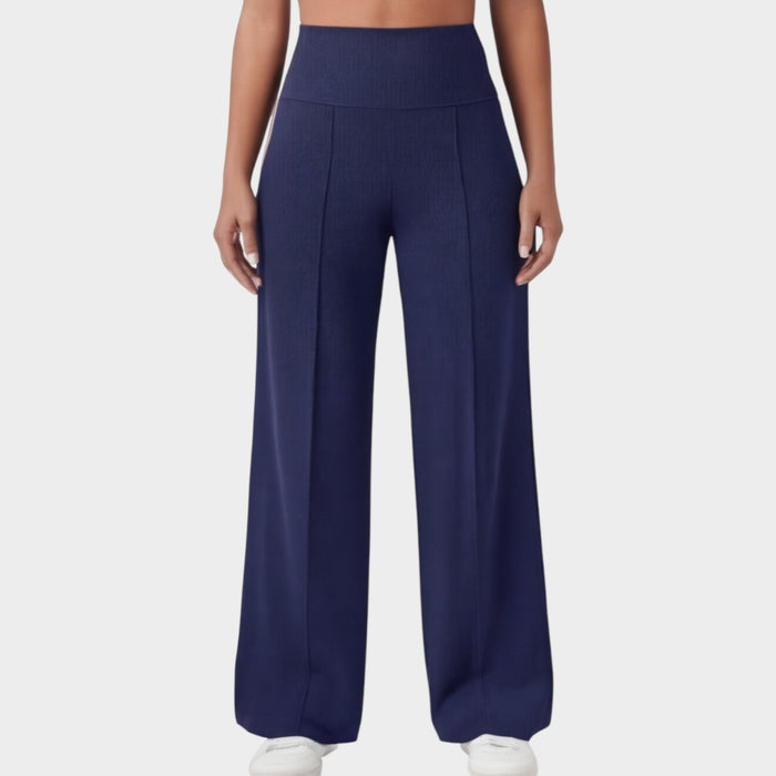 High-Waisted Wide-Leg Lounge Pants