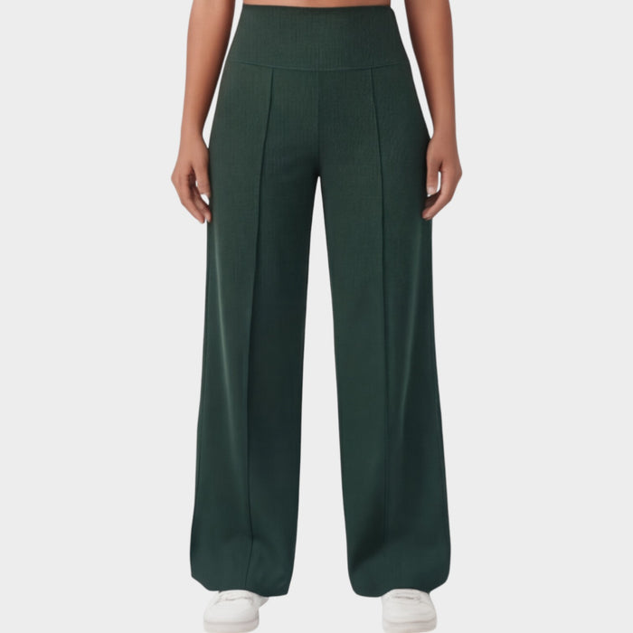 High-Waisted Wide-Leg Lounge Pants