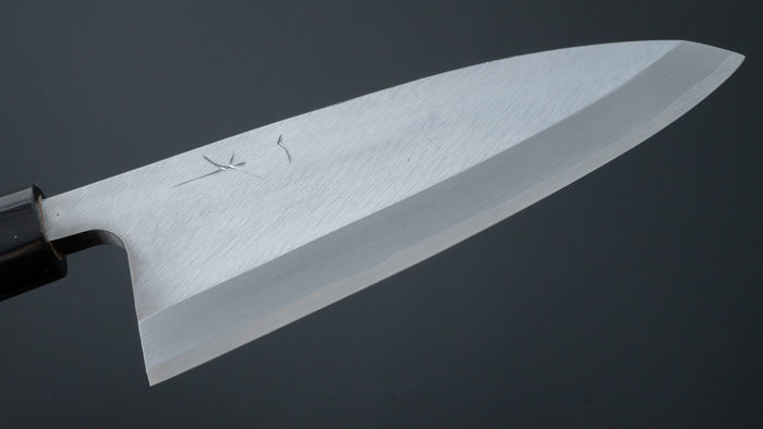 Hitohira Gorobei Blue #2 Deba 150mm Ho Wood Handle (D-Shape) - HITOHIRA