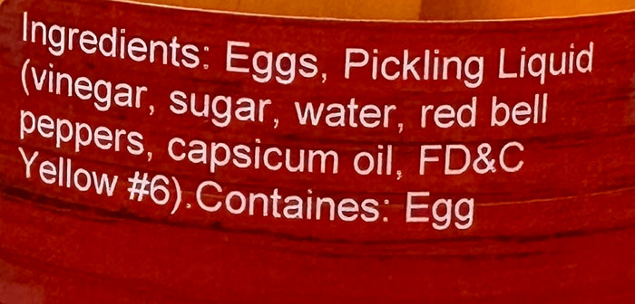 Hot Pickled Eggs