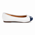 Index White Navy Leather