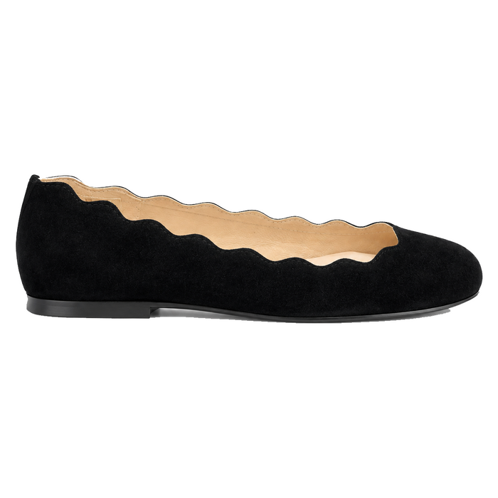 Jigsaw Black Suede