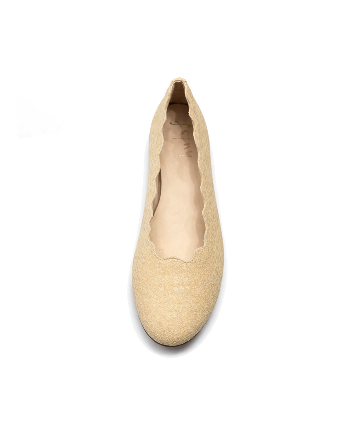 Jigsaw Camel Mosaic Suede