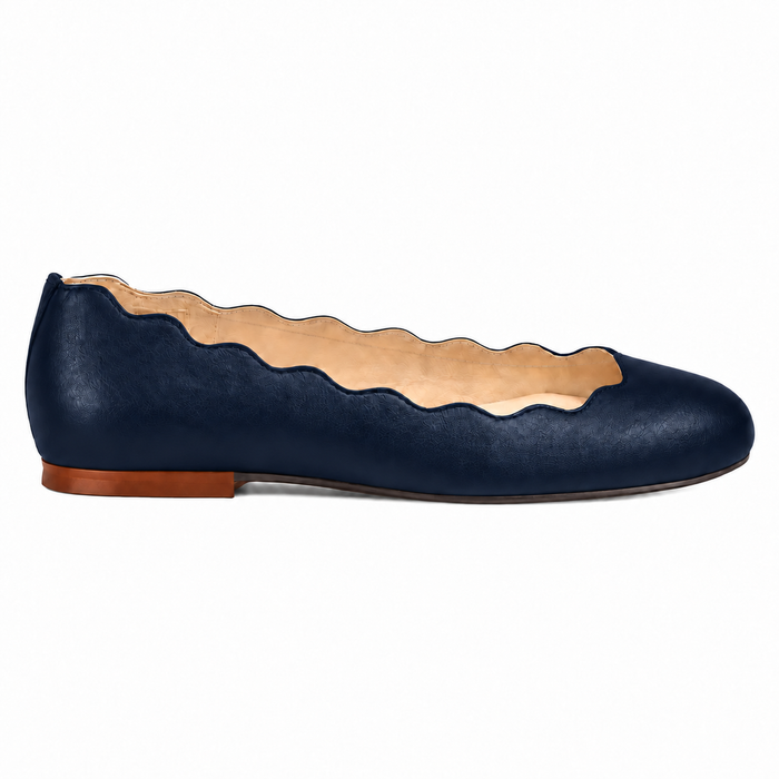 Jigsaw Navy Leather