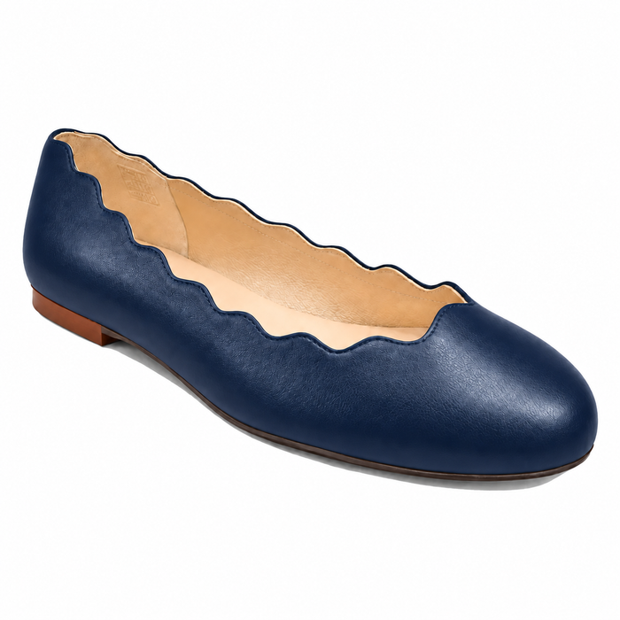 Jigsaw Navy Leather