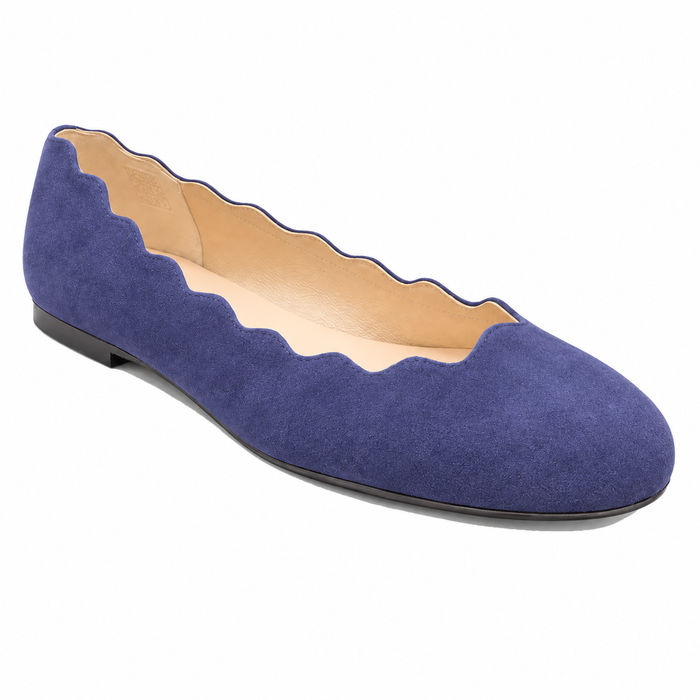 Jigsaw Navy Suede