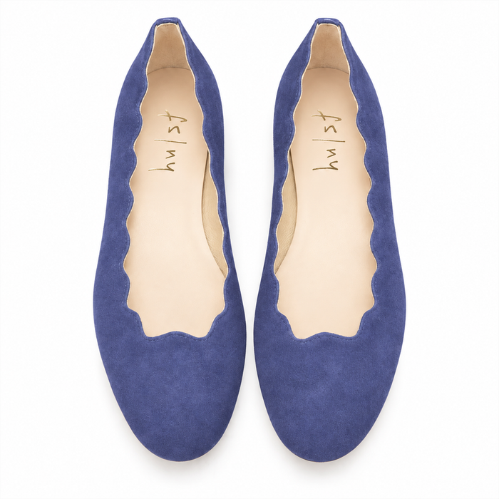 Jigsaw Navy Suede
