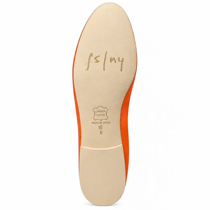 Jigsaw Orange Leather