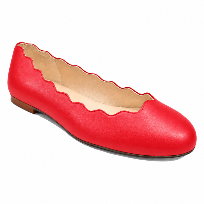 Jigsaw Red Leather