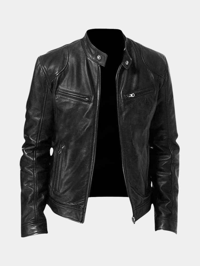 Julian | Men's Fitted Leather Jacket