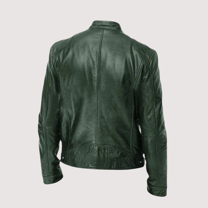 Julian | Men's Fitted Leather Jacket